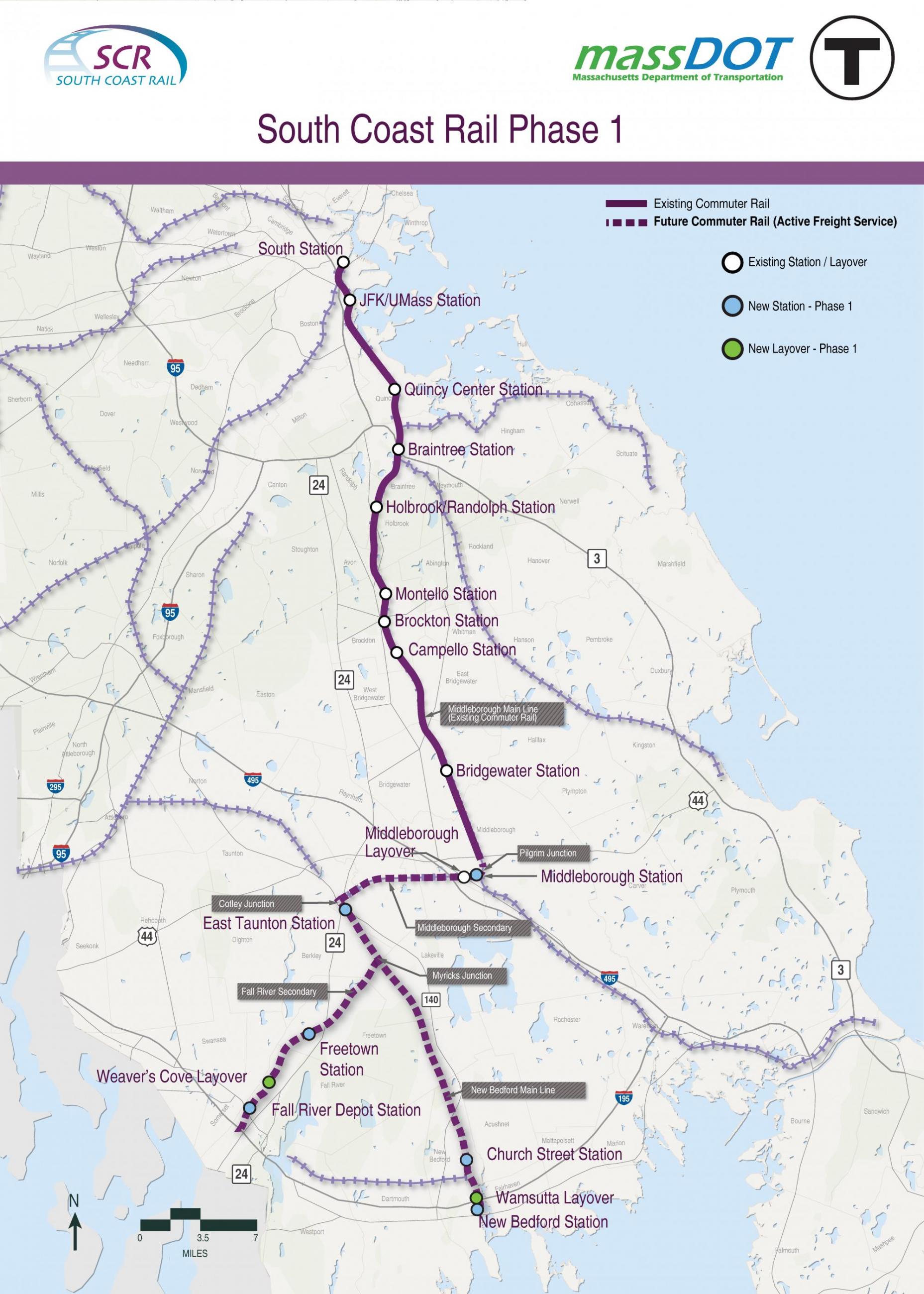 South Coast Rail Projects MBTA